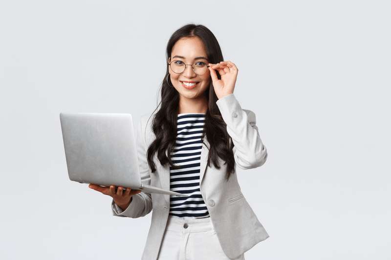 business finance employment female ()